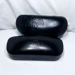 Versace/Coach Sunglass Eyeglass cases Black